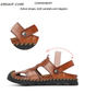 Best Gucci Sandals Leather Men's Sandals Soft Breathable Slippers Hot Birkenstock Sandals