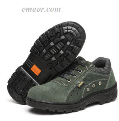 Walmart Safety Shoes Steel Toe Work Boots Oil Resistant Acid And Alkali, Insulation Work Shoes Hot Safety Shoes
