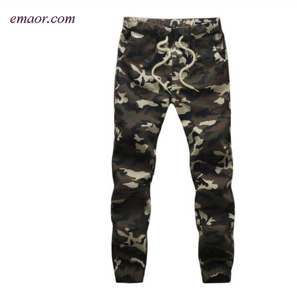 Camouflage Military Cargo Pants Cotton Men's Cargo Jogger Autumn Pencil Harem Pants