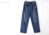 Best Jeans on Sale Blackn Light Blue Plus-size Jeans Hot Men's Loose Casual Hip-hop Pants Skateboard Pants Jeans