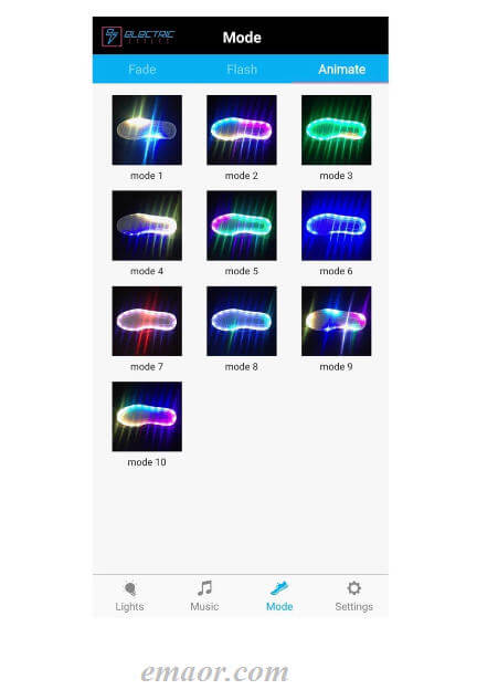 BestLed Sneakers 8-BIT TRIP-APP Controlled Low Top LED Shoes Energy Light Shoes 
