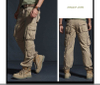 Hot Tactical Mens Cargo Pants Cheap Cotton Casual Multi-Pocket Military Men Pants 