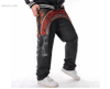 Best Straight HIPHOP Jeans in Primary Colors Men's Style Relaxed Fit Jeans