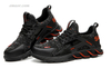 Men's Comfortable Work Shoes Hot Safe Shoes Anti-smashing Anti-piercing Lightweight Breathable Deodorant Work Shoes