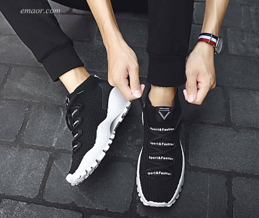Men's Sneaker Boots Light Breathable Comfortable Walking Shoes Men's