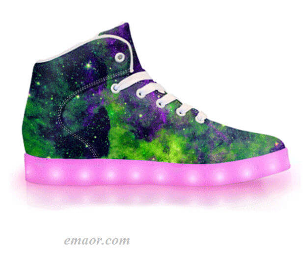 galaxy light up shoes
