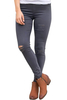 Fashion Distressed Front Best Stretch Denim Pants Online