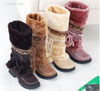 Best Ladies Walking Boots Ladies Flat Ankle Boots Winter Warm Thickened Fur Over Knee High Heel Boots Women's Shoes New Look Knee High Boots