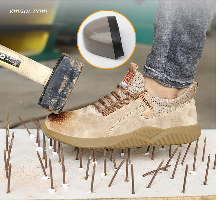 Safe Step Slip Resistant Shoes Safety Shoes Men's Breathable Anti