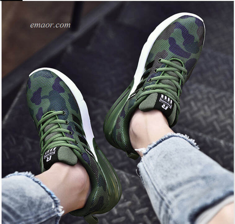 Top Men's Running Shoes Air Cushion Sneakers Men Mesh Sapato Masculino Camouflage Colour Tenis Men's Shoes best running shoes