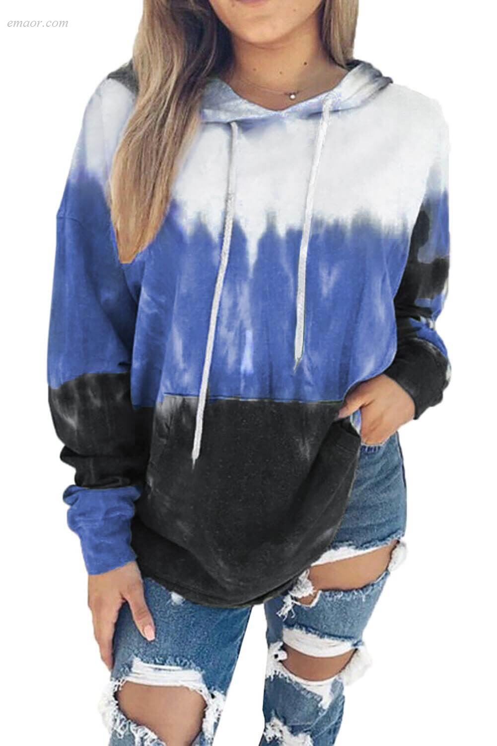 Outerwear Pretty Women's Outerwear Long Sleeve Pullover Hoodie Private Member Outerwear