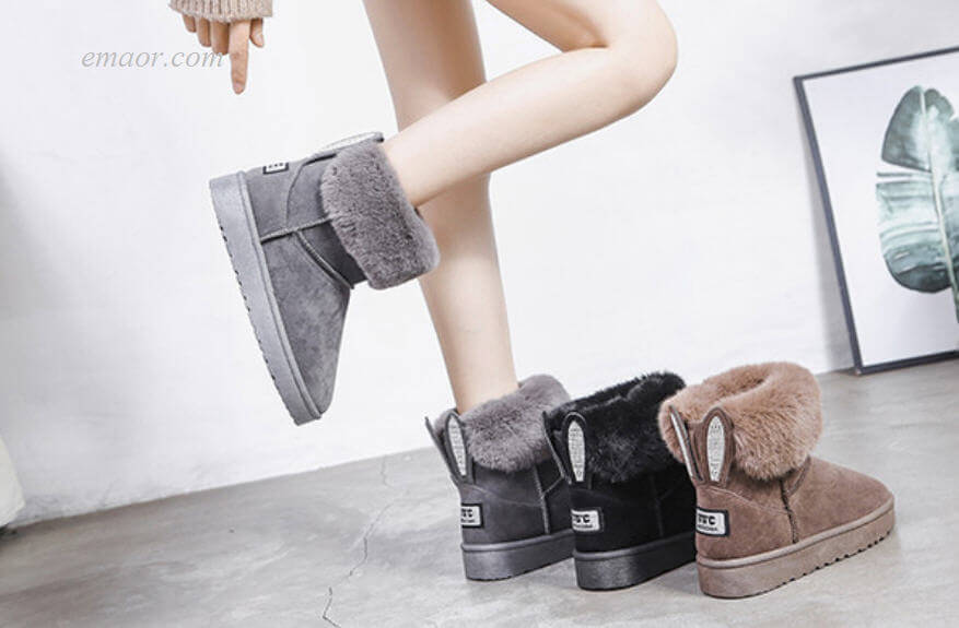  Ladies Ankle Boots Woman's Sneaker BootsWomen Winter Snow Boots Womans Boots for Sale