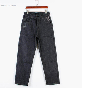 European And American Trend of Flowing Pant Hot Men's Hip-hop Jeans Cute Jeans Best Jeans on Sale
