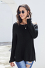 Outerwear Buisness Casual Spring Outerwear Cut Out Shoulder Pullover Sweater Business Sweater Outerwear