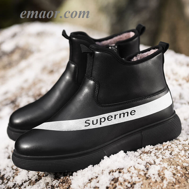 Men's New Winter Waterproof Best Cotton Sneakers Warm Cotton Shoes