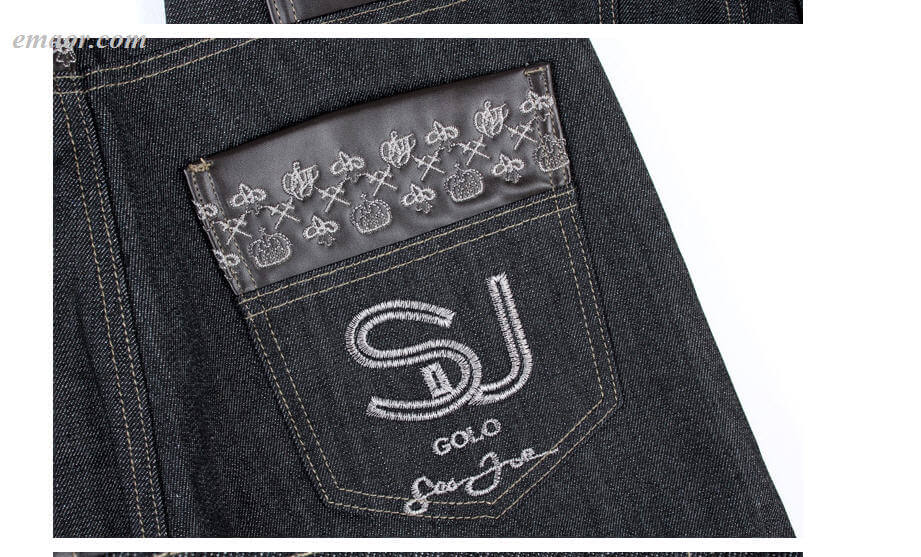 European And American Trend of Flowing Pant Hot Men's Hip-hop Jeans Cute Jeans Best Jeans on Sale