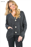 Walmart Ladies Outerwear Volcom Women's Outerwear Swoon And Snuggles Chenille Shift Sweater