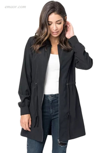 Ladies Outerwear Canada Drawstring Waist Lightweight Outcoat Ladies Summer Outerwear Vests