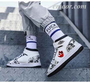 Sneaker Best Casual Shoes for MenAutumn High Top Basketball Shoes Men's Sneakers Sale