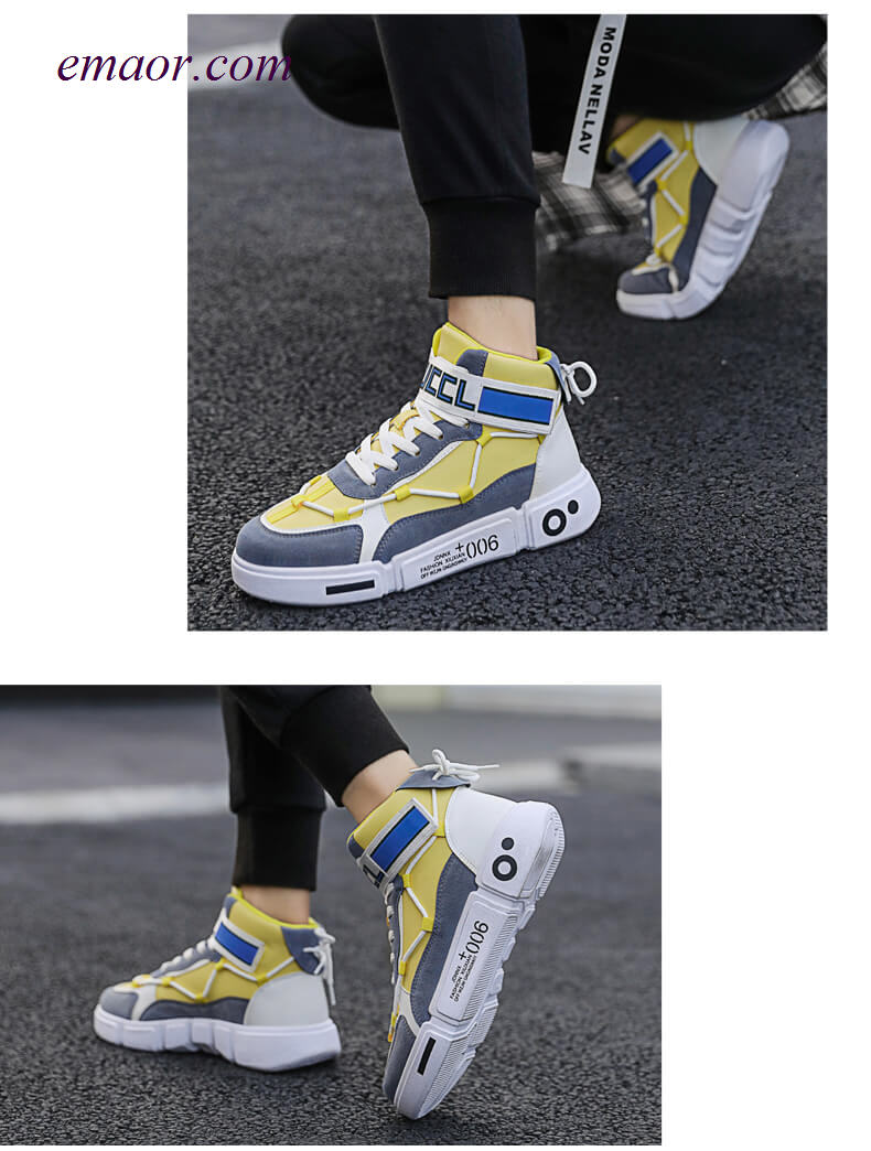 Sneakers Celebrity Hot Style High-top Shoes Ins Canvas Waterproof Sneakers Shoes for Men Sneakers