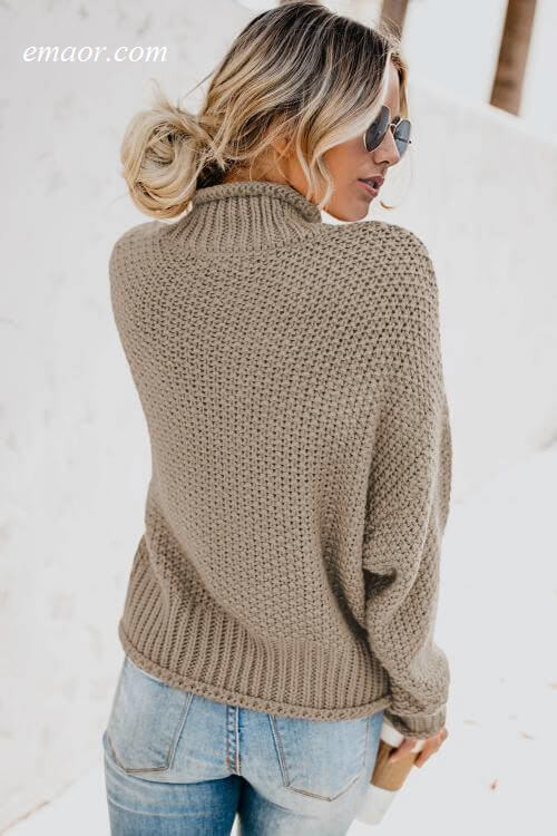 Outerwear Jackets Softy Oversized Chunky Batwing Long Sleeve Turtleneck Sweater Sporting Life Spirit Outerwear on Sale Outerwear 