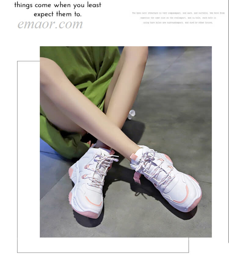 Sneakers Women's Shoes Autumn/winter High-top Reflective Best Sneakers on Sale