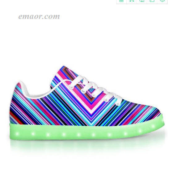 Light Up Shoess Illusions-app Controlled Low Top Led Shoes Light Sole Shoes on Sale Led Light Up Sneaker