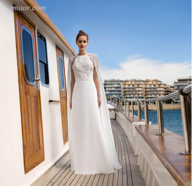 Beautiful Wedding Dresses Chic Beach Wedding Dress Chiffon Bride Dress Beach Wedding Dresses