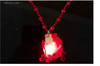 Led Christmas Necklace Colorful LED Christmas Shining Soft Silcone Necklace Led Christmas Necklace