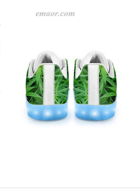 Color Changing Light Up Shoes Homegrown-APP Controlled Low Top LED Shoes Led Running Shoes
