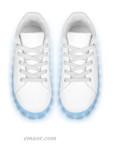Full Light Up Shoes White Out-APP Controlled Low Top LED Shoes Led Shoelaces Walmart